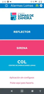 Alarmas Lomas android App screenshot 2